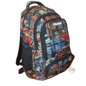 Голяма и удобна ученическа раница "DURABLE" 2019