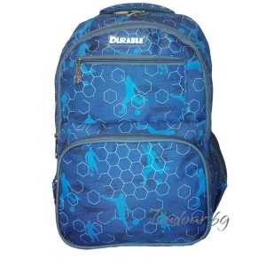 Ученическа раница  "DURABLE" в синята гама, 2051