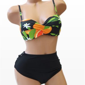 Дамски бански от три части, чашка "С" 1044