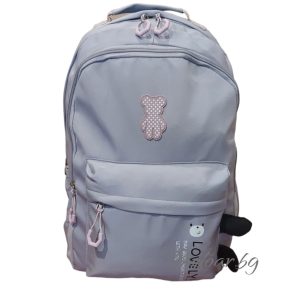 мека ученическа раница LOVE в синьо арт.2271
