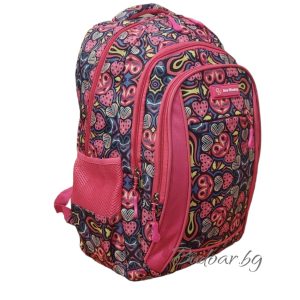 ученическа раница New Winning сърца арт.2233