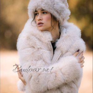 дамски комплект яке и шапка арт.608