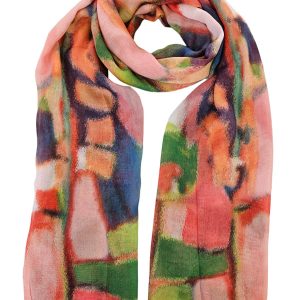 памучен шал цветен арт.022
