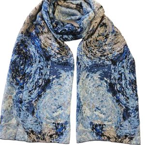 памучен шал цветен арт.012