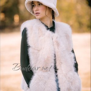 дамски комплект шапка и елек арт.603