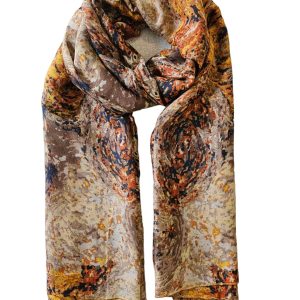 памучен шал цветен арт.015