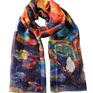 памучен шал картина арт.005