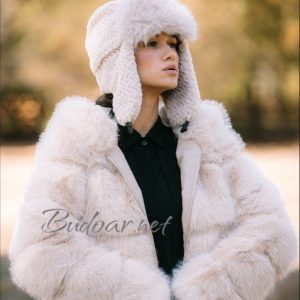 дамски комплект яке и шапка арт.607