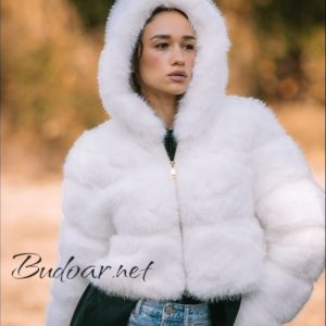 дамско яке от еко косъм арт.510