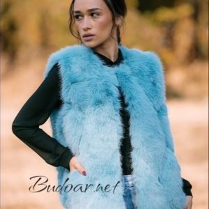 дамски елек от еко косъм арт.506