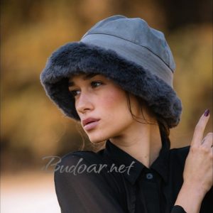 дамска шапка с мека периферия арт.331