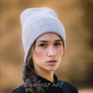 плетена шапка арт.359
