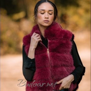 дамски елек от еко косъм арт.504