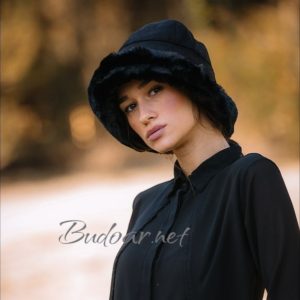 дамска шапка с мека периферия арт.329