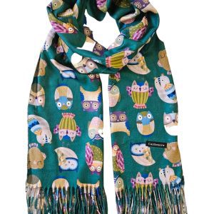 кашмирен шал сови арт.055