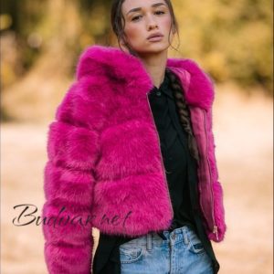 дамско яке от еко косъм арт.514