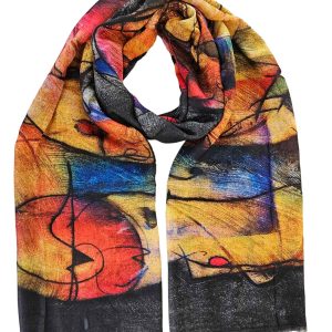 памучен шал импресия арт.038