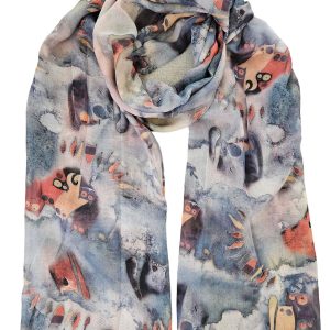 памучен шал котки арт.021