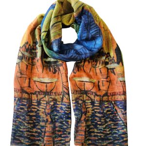 памучен шал картина арт.001