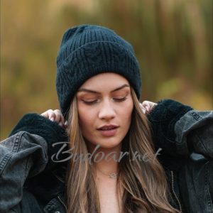 плетена дамска шапка   арт.434