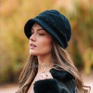 елегантна дамска шапка с малка периферия арт.399