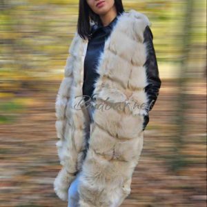 дамски елек от еко косъм арт.517