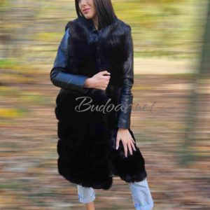 дамски елек от еко косъм арт.515