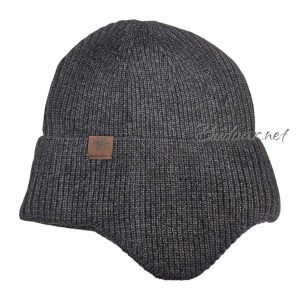 мъжка шапка графит  арт.477