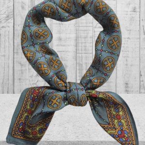 копринен шал "фигурален" арт.2341