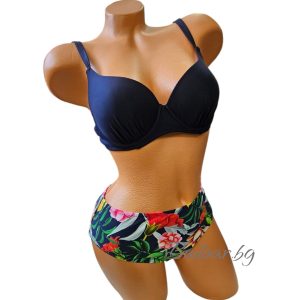 Бански  костюм в т.синьо, чашка D арт.Н7422-1