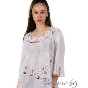 Плажна туника"цветя", арт.2153