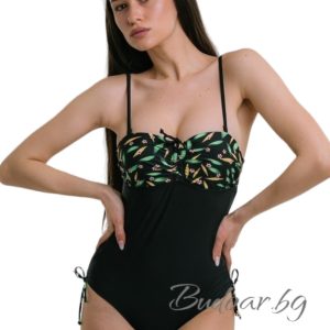 Цял бански костюм в черната гама,чашка В арт.В2239