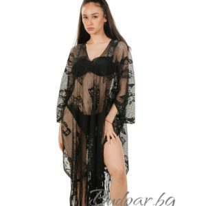 Плажна туника"мрежа",цвят черен арт.АР7029-5