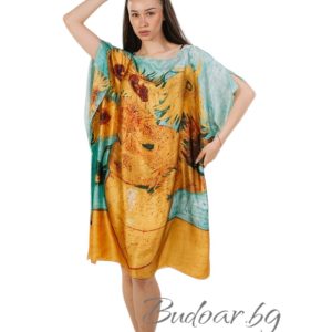 Плажна туника "картина", арт.К1213 -2