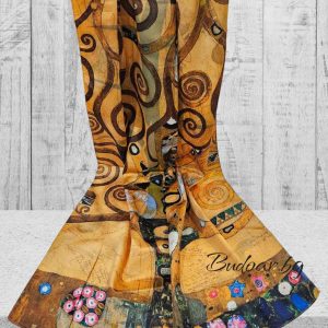 копринен шал "спирала" арт.2308