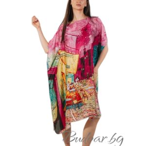 Плажна туника "картина", арт.К1213 -3