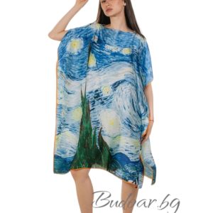 Плажна туника "картина", арт.К1213 -1