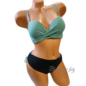 Бански " RIVAGE LINE"в черно/мента,чашка В арт.С23370-1