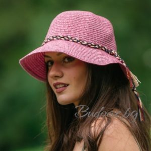 Дамска шапка с плитка арт.Р034