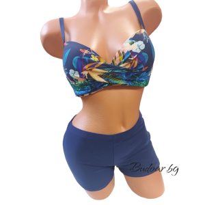 Бански  костюм от три части, чашка В/С арт.Н3045