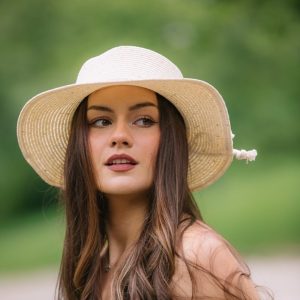 Дамска шапка "Федора" с пайети  арт.Р071