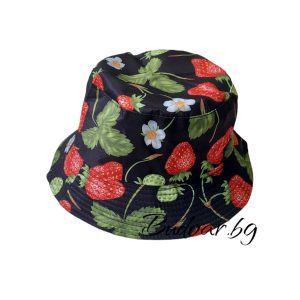 Шапка идиотка"ягоди" арт.В009