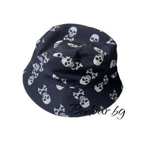 Шапка идиотка"череп" арт.В001