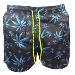 Мъжки бански"REPTIL",трева арт.М103