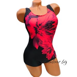 Цял бански костюм "Цветя" ,чашка С  арт.С24030