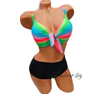 Бански  костюм"цветен", чашка  С/D арт.СН203