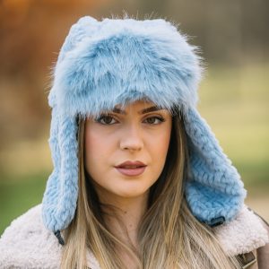 дамска шапка тип"ушанка" код С225