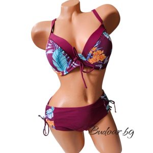 Бански  костюм" BLUE SEA", чашка  D, код С2212 -1