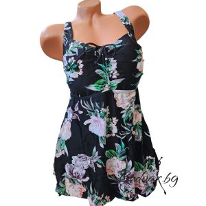 Бански костюм "Танкини" с боксер , чашка D ,код 5170 -1