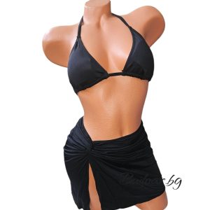 Бански  костюм от три части , чашка В,код Н8513